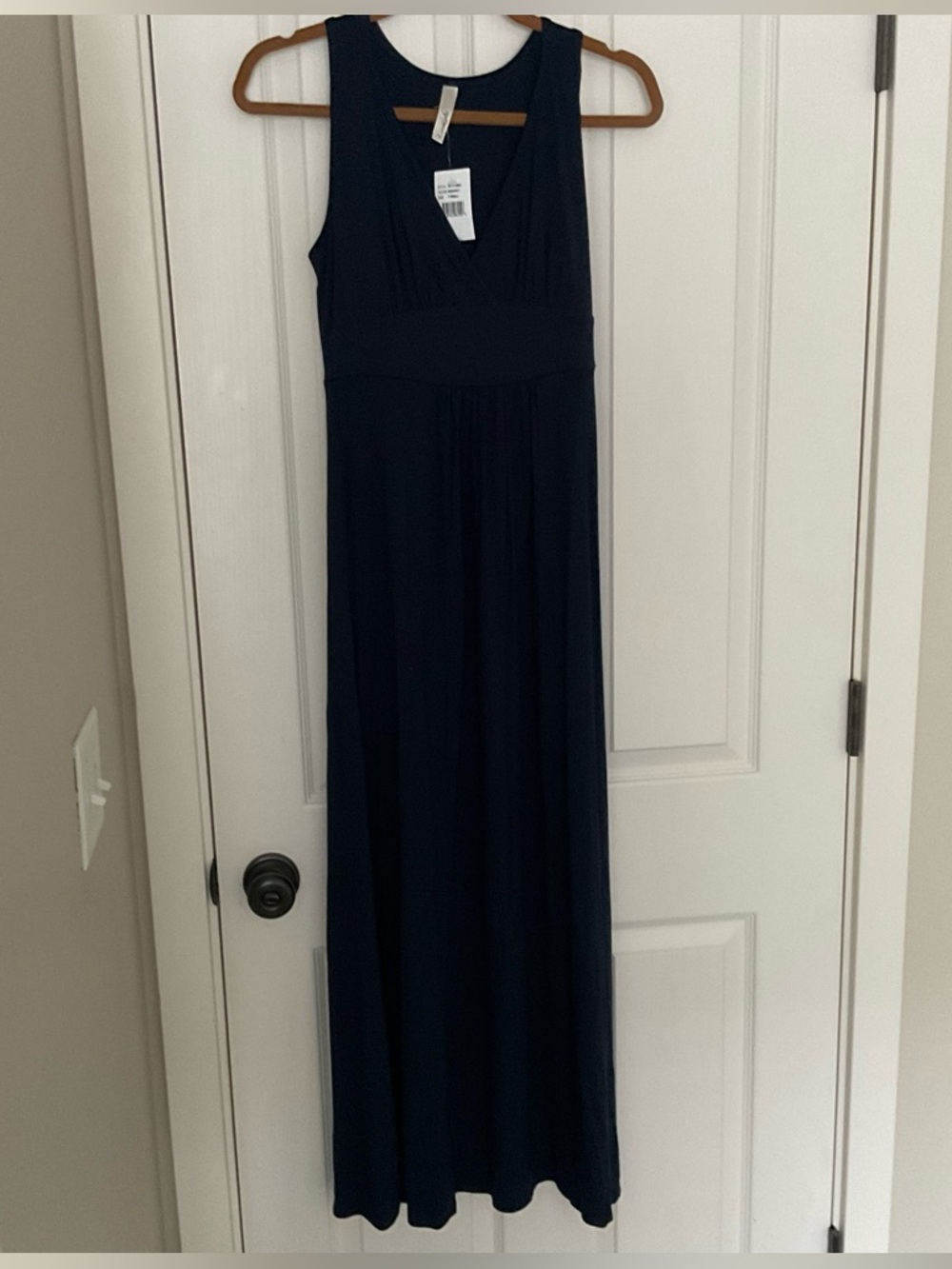 Loveapella Midnight Blue Sleeveless Maxi Dress